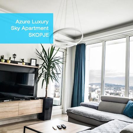 Azure Luxury Sky Apartment Skopje Esterno foto