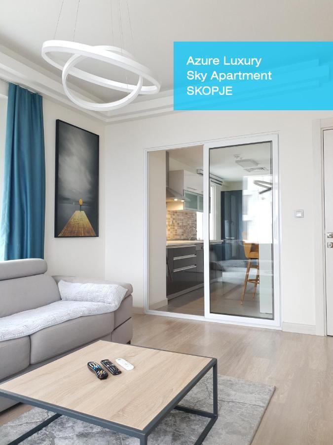 Azure Luxury Sky Apartment Skopje Esterno foto