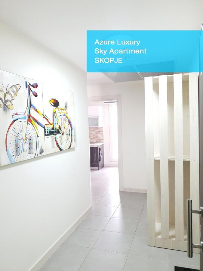 Azure Luxury Sky Apartment Skopje Esterno foto