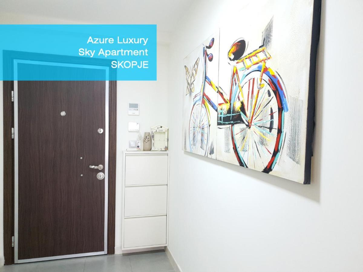 Azure Luxury Sky Apartment Skopje Esterno foto