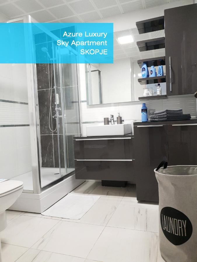 Azure Luxury Sky Apartment Skopje Esterno foto