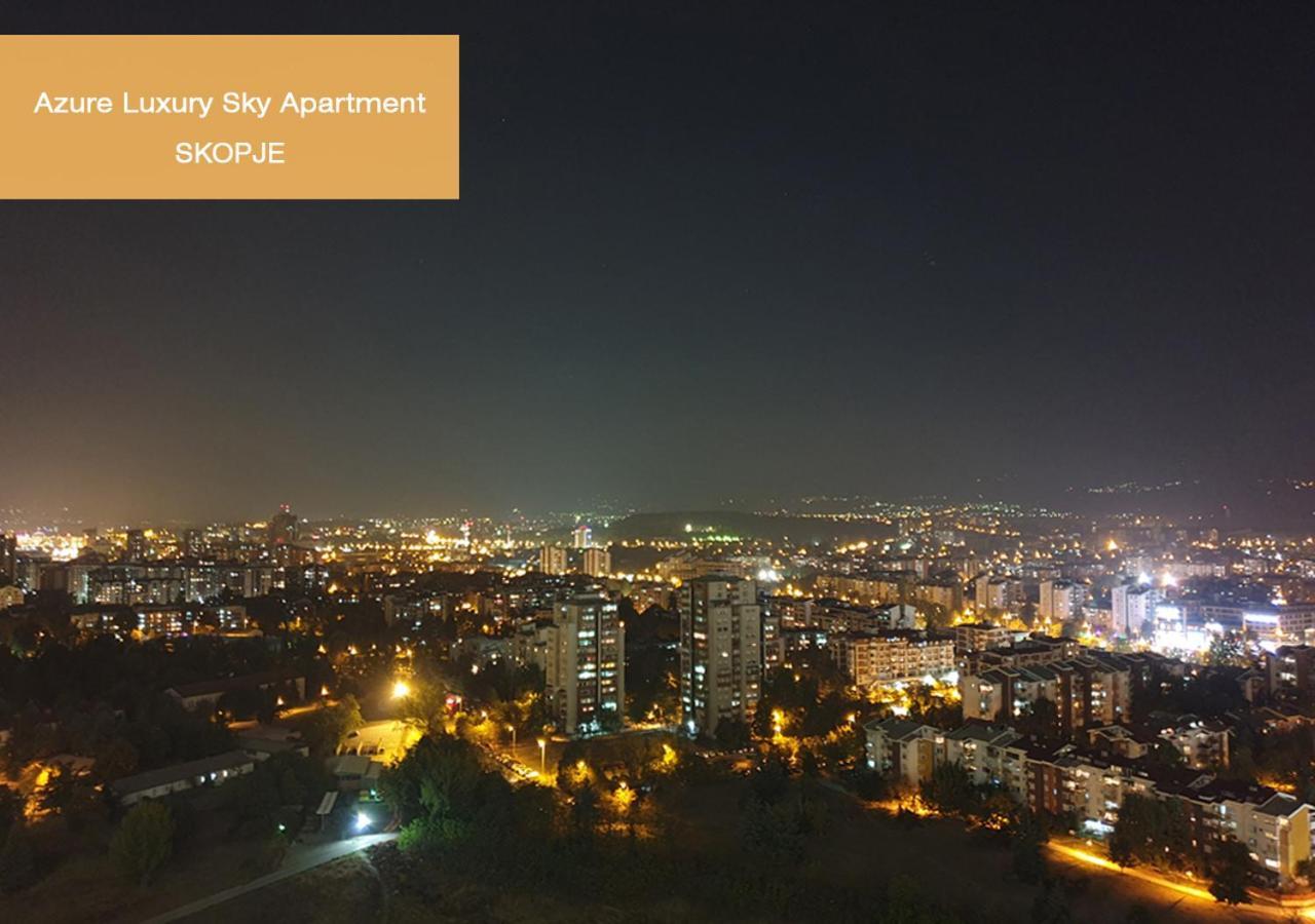 Azure Luxury Sky Apartment Skopje Esterno foto